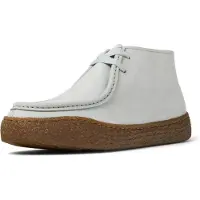 Camper Botines con cordones 'Peu Terreno' gris claro
