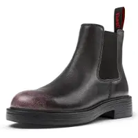 Camper Botas Chelsea 'Dean' rosa moteado / negro