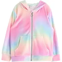 Lindex Sudadera con cremallera amarillo / lila / rosa claro