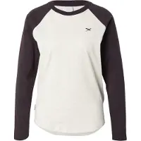 Iriedaily Camiseta 'Flaggy' marrón oscuro / blanco moteado