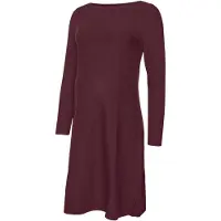 Vero moda Maternity Vestido de punto merlot