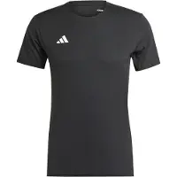 Adidas - Adizero E Tee - Camiseta de running size M - Regular, negro