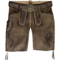 Spieth & Wensky Pantalón tradicional 'Eldorado' marrón