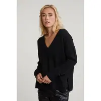 River Woods Black V-neck Sweater Long Sleeves Talla: XS | Jerséis de Punto Outlet | Mujer | Negro