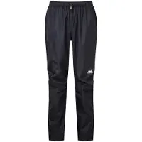 Mountain Equipment - Women's Zeno Fullzip Pant - Pantalones impermeables size 38 - Short, negro