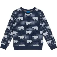 Finkid - Kid's Uniikki Nordik - jersey de lana size 80/90, azul
