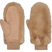 Barts - Women's Fur Mitts - Guantes size One Size, beige