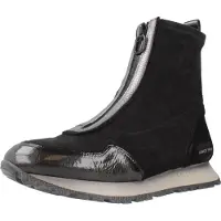Hispanitas para mujer. HI254354 Botines de Piel Sport Kansas negro (40), 3 a 5cm, Cremallera, Casual, outlet 2026.