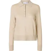 Selected Jersey 'SLFThea' beige