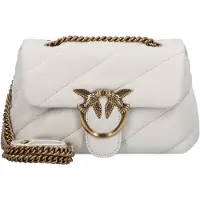 Pinko Bolso de hombro 'Mini Love Puff Crossbody Bag' blanco