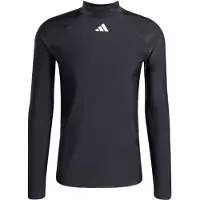 Adidas adidasCamiseta de natación manga larga L Black / White Hombre