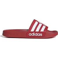 Adidas Zapatos abiertos 'ADILETTE SHOWER Liverpool' rojo fuego / blanco