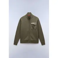 Napapijri - D-Berti Full Zip - Chaqueta sport size 3XL, marrón
