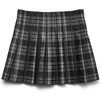 Vero Moda Falda 'VMPiper' gris / negro