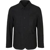 Selected Chaqueta saco 'SLHLANDON' gris oscuro / blanco