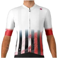 Castelli - Espresso Jersey - Maillot de ciclismo size S, blanco
