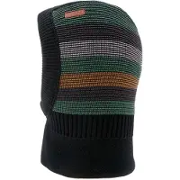 Maximo - Kids' Mini Slouch Beanie - Block Stripes - Pasamontañas size 49-51 cm, negro
