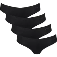 Sloggi Tanga ' ZERO Modal 2.0 Hipstring ' negro