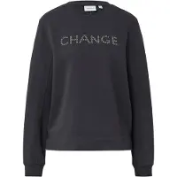 Comma Sweatshirts Grey/black Talla: 40 | Sudaderas con Capucha Outlet | Mujer | Gris