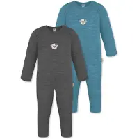 Normani Pijama entero/body 'Waverly' azul / negro