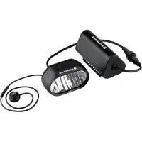 Supernova - B54 Pro Akku-Scheinwerfer Set - Luz de bicicleta negro