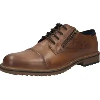 Bugatti Zapatos con cordón cognac