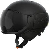 POC - Cascos esquís hombre - Levator MIPS Uranium Black Matt - Talla 51-54 cm - Negro