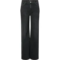 Pieces Vaqueros Silke Bl Wide Leg