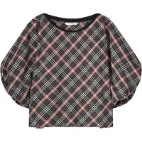 Summum Woman Top Check In Red Multicolour Talla: 38 | Blusas Outlet | Mujer | Rojo
