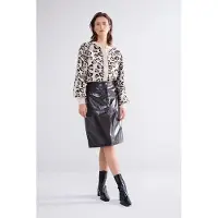 Summum Woman Skirt Laque Choco Talla: XS | Faldas de Cuero Outlet | Mujer