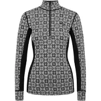 Kari Traa - Women's Rose Half-Zip - Ropa interior merino size XXL, gris