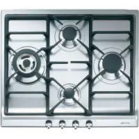Smeg Placa De Gas Classica Ser60sgh3 60 Cm 4 Fuegos