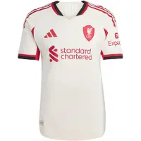 Adidas Camiseta de fútbol 'Liverpool FC 25/26' rojo / negro / offwhite