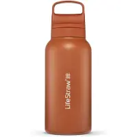 LifeStraw - Go Stainless Steel - Botella size 1 l, naranja