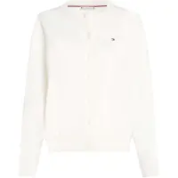 Tommy Hilfiger Cárdigan 'Fine' blanco