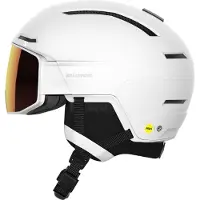 Salomon - Cascos esquís hombre - Driver Prime Sigma Photo Mips White de Lana - Talla L - Blanco