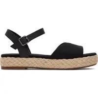 Toms - Women's Abby - Sandalias size 42, negro/beige