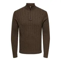 Only & Sons Jersey 'ONSLoui' chocolate