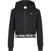 Nike - Girl's NP Dri-Fit Full Zip Fleece Hoody - Sudadera size M, negro