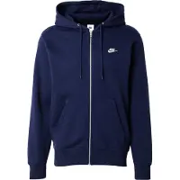 Nike Sudadera con cremallera 'CLUB' navy