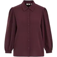We fashion Blouse Burgundy Red Talla: XS | Blusas Outlet | Mujer | Marrón