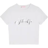 Juicy Couture Camiseta plata / blanco