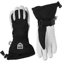 Hestra - Women's Heli Ski 5 Finger - Guantes size 6, negro/gris