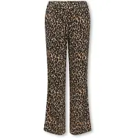 ONLY GIRLS Pantalón 'KOGPoptrash' beige / camelo / negro
