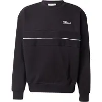 Ellesse Sudadera negro / blanco