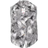 IZIA Chaleco 'Fashion Look' gris / gris oscuro / blanco