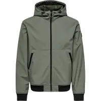 Only & Sons Chaqueta de entretiempo 'ONSBOWIE' oliva / negro
