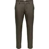 Only & Sons Pantalón chino 'ONSBRAD' marrón oscuro