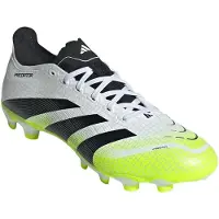 Adidas adidasBota de fútbol Predator League multisuperficie 46 2/3 Cloud White / Core Black / Lucid Lemon Unisex