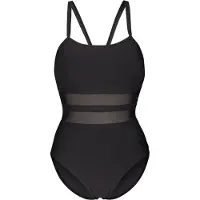 Arena - Women's Mesh Equals Swimsuit Back B - Traje de baño size 34, negro